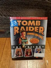 Tomb Raider The Trilogy (1, 2, And 3) PC CD-ROM (Windows 95/98, DOS 6.0)