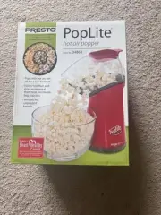 Presto® Poplite® Hot Air Popper 04863 NEW