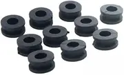 MagiDeal 2x10Pcs Universal Shock Absorber Bush Bushing Replacement Motorbike Accessories, Black, 2 Pcs