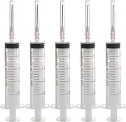 20ml Plastic Measure Nutrient Syringe Epoxy Resin Syringe with Needles for Refilling and Measuring Liquids (Color : 30pcs)