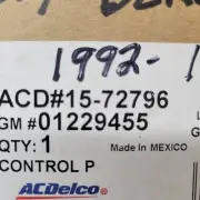 1992-1996 Chevy Beretta/Corsica Heat/AC controll G.M.#01229455