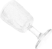 UTHCLO French Style Wine Goblet Decorative Drinking Glass for Cocktails Wine Elegant Design for Home Restaurant Bar Use Unique Appearance