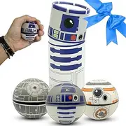 NINOSTAR StarWar Stress Balls Set - Pop Fidget Toy for Kids and Adults, Stress Relief Fidget, Anti Stress Squeeze Toy - Use for Play/ Decor/ Help Relieve Stress/ Improve Concentation and Focus