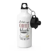 I Like My Coffee Black Soul Sports Drinks Water Bottle