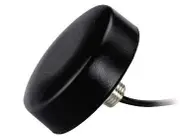 RF Outlet GPS Antenna Active Cylinder Screw Mount 3 meters cable SMA connector