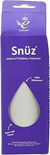 Snuz SnuzPod3 Crib Waterproof Mattress Protector, White, 1 Count (Pack of 1), BD022A