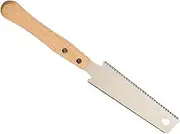 Japanese Flush Cut Saw,5.9 Inch Double Edge Sided Pull Saw | Japanese Wood Cutter Tools for Hardwood & Softwood Woodworking Trim