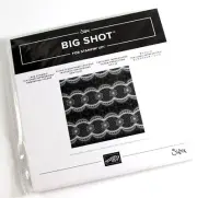BRAND NEW - Stampin' Up Big Shot LACE DYNAMIC Textured Embossing Folder # 148530
