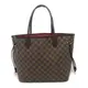 [二手] 【日本直送】LOUIS VUITTON Neverfull MM 單肩手提包 N51105 Damier Ebene 二手 LV