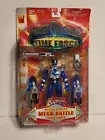 Power Rangers Time Force - Deluxe Blue Mega Battle Power Ranger - Bandai 2000