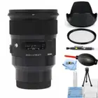 Sigma 24mm f/1.4 DG HSM Art Lens for Sony And 401965 Essential UV Filter Bundle