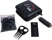 HKM Mane Braiding Set 10001 Black One Size