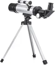 BIGTEDDY Telescope with Tripod, 150x Zoom, HD Outdoor Monocular, 60mm Aperture, Altazimuth Mount, Beginner, All Ages, Astronomy Enthusiasts, Adults