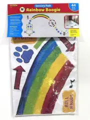 Pete The Cat Rainbow Boogie Floor Decals Game Reusable Sensory Active Kids Move