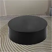 Display Stand Base Round Display Pedestal Stand,Round Large Cylinder Tables,Flower Display Rack Dessert Table Cube Display Pillars,for Clothing Store Model Display Stand(Black,40x20cm)