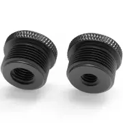 Mic Stand Adapter Combo Pack - 5/8 to 1/4 & 5/8 to 3/8 Mic Thread Screw Adapt...