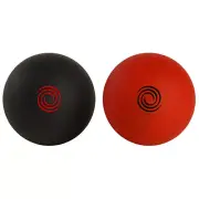 2024 Odyssey Weighted Putting Practice Balls Golf Training Aid 2 Pack Red Black