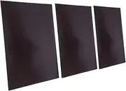 Magnetic Sheets Adhesive Backing 3 Pack Create Your Own Magnets Peel Stick for Art Projects