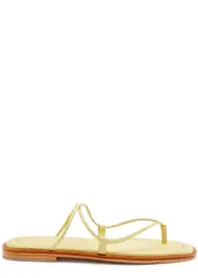 A.emery Nodi Leather Sandals - Yellow - 39 (IT39 / UK6) 39 (IT39 / UK6)