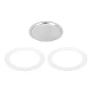 Aluminium Filter Replacement 74x64x4.5mm for 9-Cup Use Mocha,Coffee Maker Pot