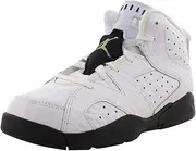 [Nike] Jordan 6 Retro (ps) Little Kids 384666-110 Size 3 White/Black