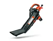 WG509 Corded Electric Trivac Blower/Mulcher/Vacuum & Impellar Bag and Strap