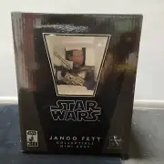Gentle Giant Star Wars Jango Fett Collectible Mini Bust Lucasfilm 2007 New NIB
