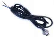 EDC0568ZX - Tool Replacement Flex & Plug Heavy Duty 3mtr 10 Amp 2 Core Black