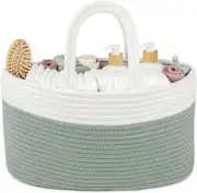 Baby Nappy Caddy Organizer - Large Portable Baby Caddy for Diapers and Wipes ...