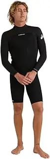 [Quiksilver] Long Sleeve Back Zip Springsuit Prologue 2/2 LS Springsuit BZ Men Black M