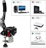 YESHMA 64 Bit Upgrade USB Handbrake Only for G920 Compatible With Xbox / Xbox series S / Xbox series X + PC Computer System Professional Gaming Peripherals for Racing Games with Non-Contact Plus Hall Sensor.With Clamp