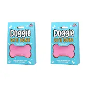 2PK Gift Republic 100g Scented Doggie Bath Bomb Pet Bathing Fizz Coconut Oatmeal