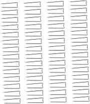 ARTSEWPLY 100pcs u Shaped Quilting Patchwork Needles for Sewing Crafting and Embroidery Convenient Boxed Storage for Easy Carrying and Daily Use