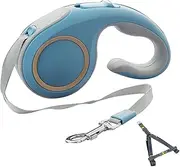 Retractable Dog Lead, Large Pet Rope, 7.09x4.13x1.57 inches, Puppy Walking Extension, Jogging Traction Tool, Anti-Slip Grip Handle, for Outdoor Accessory, Travel Camping