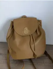 longchamp backpack leather