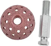GANAZONO 1Set Tire Repair Buffing Wheel Coarse Dome Tungsten Steel Alloy Grinding Heads with Rod for Automotive Repair Lightweight for Quick Tire Restoration
