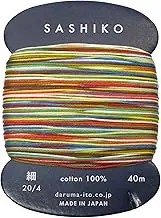 Daruma Yokota Sashiko Thread Single and Variegated Color (Paper Baloon, Thin 40M Card)