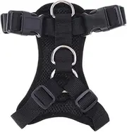 FONDOTIN Adjustable Mesh Dog Harness Puppy Harness No-Choke Neck D-Ring Comfortable Padding Size Xs