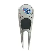 NFL Golf Divot Fixer Repair Tool with Ball Marker - Tennessee Titans