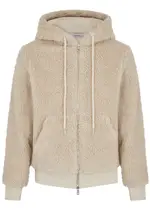 Moncler Faux Shearling Jacket - Cream - XL, Men's Faux Shearling Jacket, Male XL