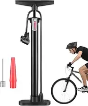Sport Pump - Manual Air Pump - Manual Air Pump Exercise Ball Floor Pump for All Bikes and Sports Balls