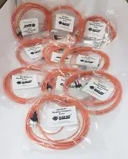 BLACK BOX FOCMP62-007M-SCSC-OR OM1 62.5/125 MULTI-MODE FIBER PATCH CABLE 10 PACK