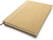 Blank Paper Refill Notebook A5 Unlined 240 Pages Tree-Free Acid-Free with Bookma