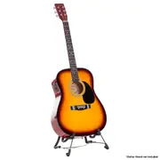 41In Electronic Acoustic Guitar Musical Instrument Sunburst Acoustic Guitars