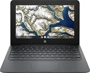 HP - 11.6" Chromebook - Intel Celeron - 4GB Memory - 32GB eMMC Flash Memory - Ash Gray