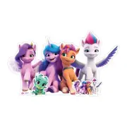 My Little Pony Group Cardboard Cutout Official with Two Free Mini Standees
