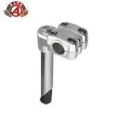 VINTAGE 4" LONG ALLOY BMX STYLE BICYCLE STEM (QUILL DIAMETER 21.1MM) CHROME.