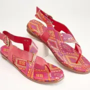 Antelope Rey Leather Toe Post Sandals Size 39