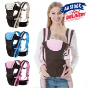 Baby Carrier Ergonomic Infant Backpack Adjustable Wrap Sling Breathable