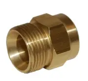 8.709-540.0 Brass Pressure Washer Twist Coupler Plug M22 x 1/4 Inch Female NPT